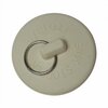 Thrifco Plumbing 1 Inch To 1 3/8 Inch Universal Rubber Sink Drain Stopper in Whi 4400607